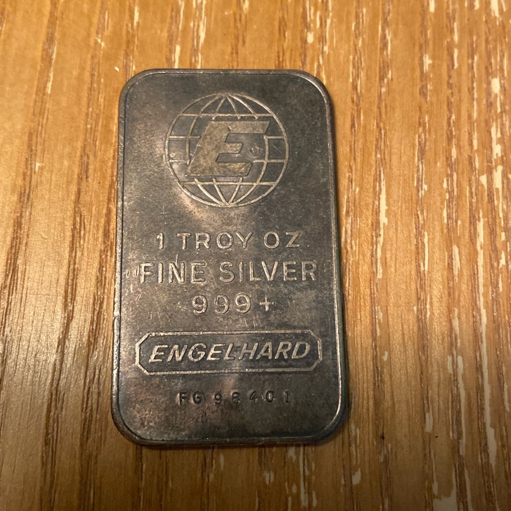 Engelhard 1 Troy Oz Fine Silver